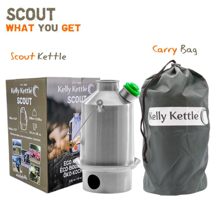 'SCOUT' - Stainless Steel - 1.2 Lt.