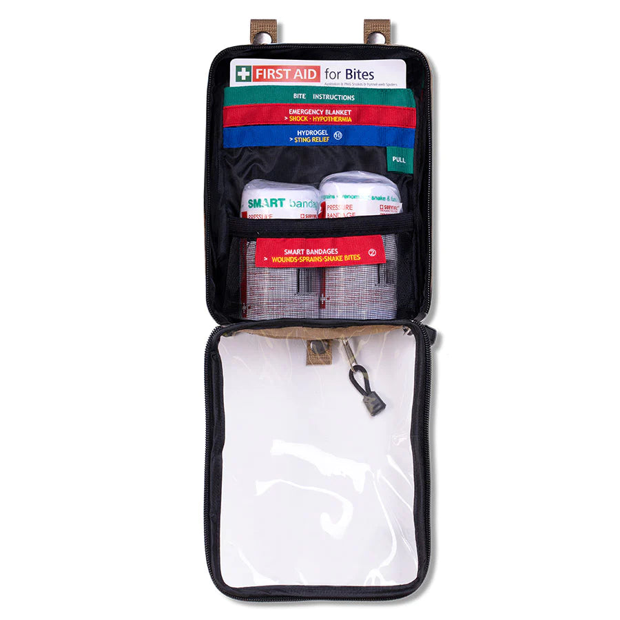 SURVIVAL Travel First Aid Kit comprehensive camping and outdoor emergency medical kit
