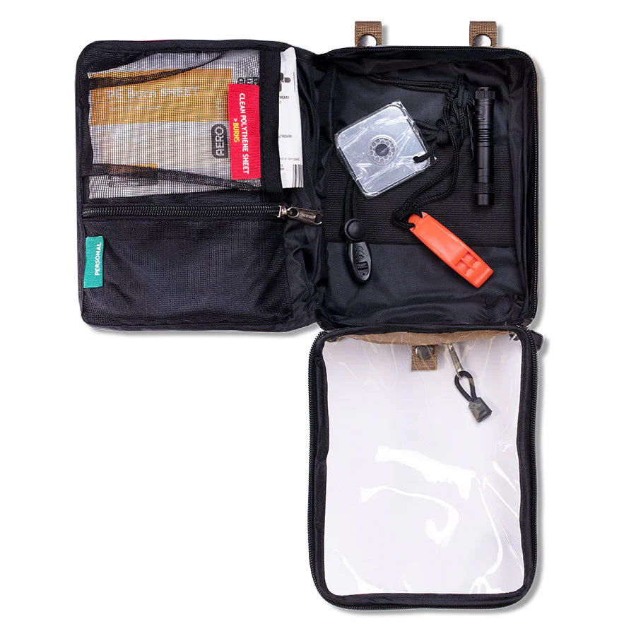 SURVIVAL Travel First Aid Kit comprehensive camping and outdoor emergency medical kit
